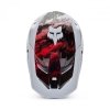 KASK MOTOCYKLOWY FOX V1 KAIROS WHITE FLUO RED M